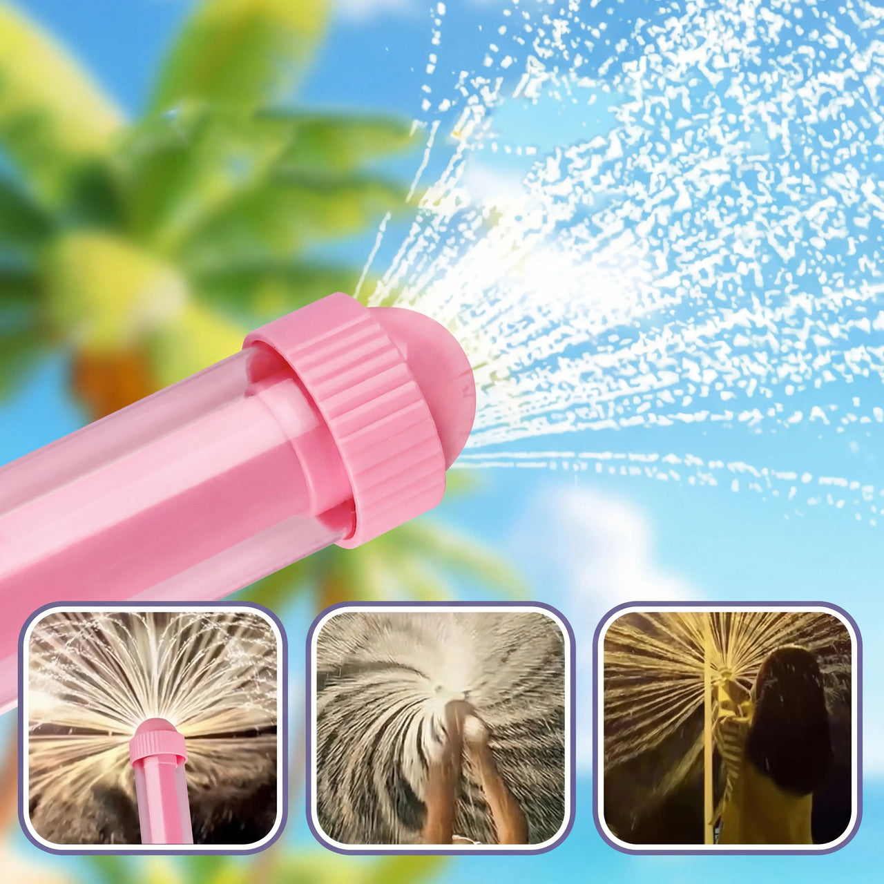 Toystar Firework blaster water cannon | 360° rotating, range up to 9 meters, 3+ – Exciting water fun for all ages - Water ...