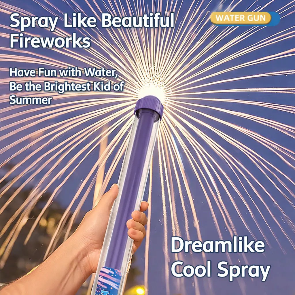 Toystar Firework blaster water cannon | 360° rotating, range up to 9 meters, 3+ – Exciting water fun for all ages - Water ...