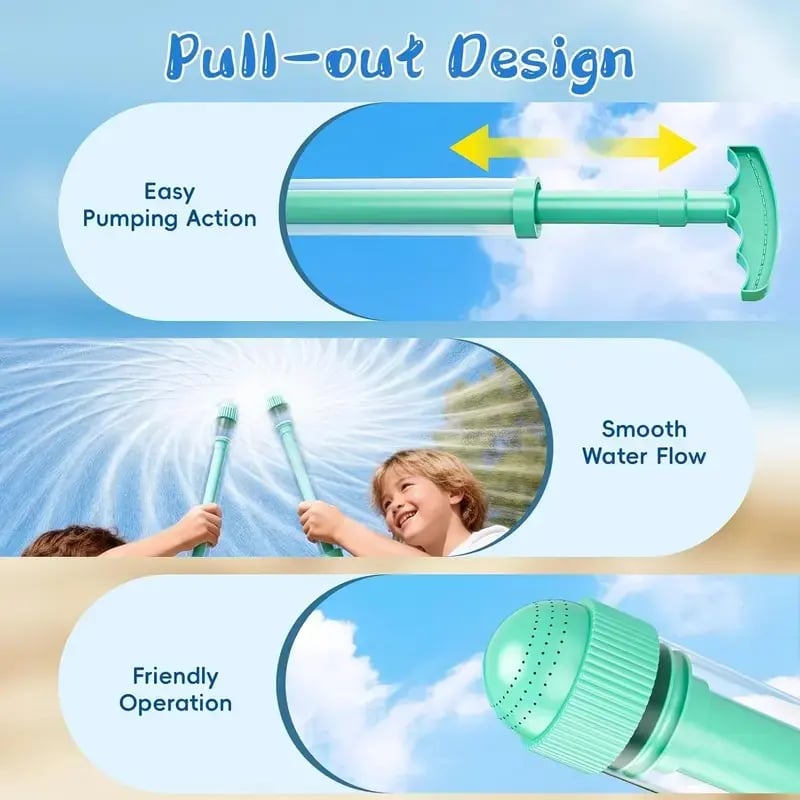 Toystar Firework blaster water cannon | 360° rotating, range up to 9 meters, 3+ – Exciting water fun for all ages - Water ...