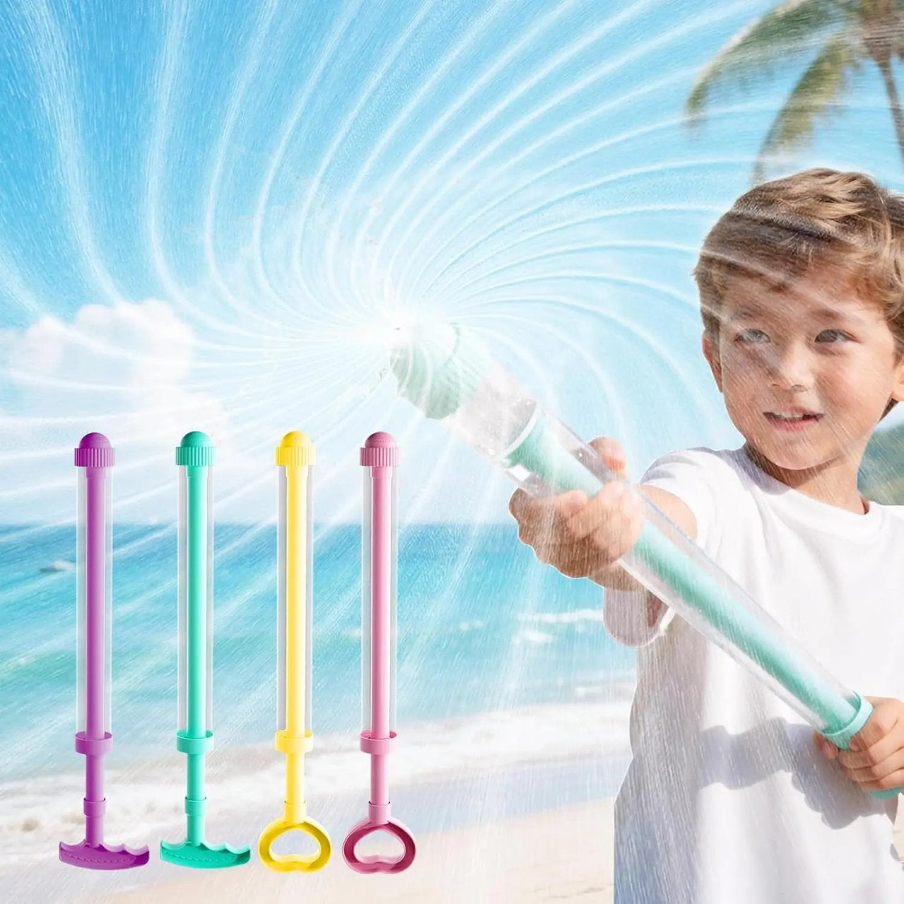 Toystar Firework blaster water cannon | 360° rotating, range up to 9 meters, 3+ – Exciting water fun for all ages - Water ...