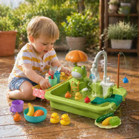 Thumbnail for Toystar Water fun Sink set | Children's play kitchen with fishing game, 3+ – Creative Learning with Water Fun - Speelkeuke...