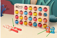 Thumbnail for Toystar EcoToys Fishing fun | Lively Learning Experience - Wooden Magnetic Fishing Game for Kids - Levendige leerervaring ...