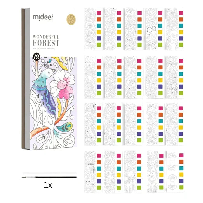 Toystar Watercolor Wonder | Discover the creative world of painting - Painting book for children - Ontdek de creatieve wer...