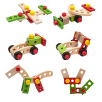 Thumbnail for Toystar Ecotoys TinyFix | Discover the little handyman in your child! - Wooden toolbox play set - Ontdek de kleine klusser...