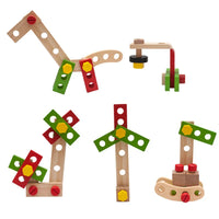 Thumbnail for Toystar Ecotoys TinyFix | Discover the little handyman in your child! - Wooden toolbox play set - Ontdek de kleine klusser...