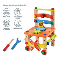 Thumbnail for Toystar EcoToys TinyThinker Chair Set | Stimulate creativity - Montessori play fun - Stimuleer creativiteit - Montessori s...