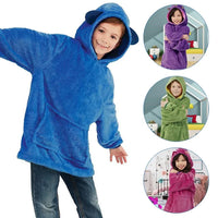 Thumbnail for Toystar Snuggle Pals | Cozy comfort - 2-in-1 Kids Animal Hoodie Pillow Toy for Winter - Knus comfort - 2-in-1 Kids Animal ...