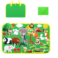 Thumbnail for Toystar Montessori Fieltjes | Quiet Play - Educational Busy Board with Felt Animals for Kids - Rustig spelen - Educatief B...