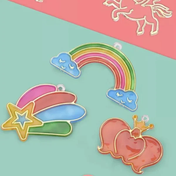 Toystar SparkleCharm | Magical creativity for little artists - DIY crystal pendant craft kit - Magische creativiteit voor ...