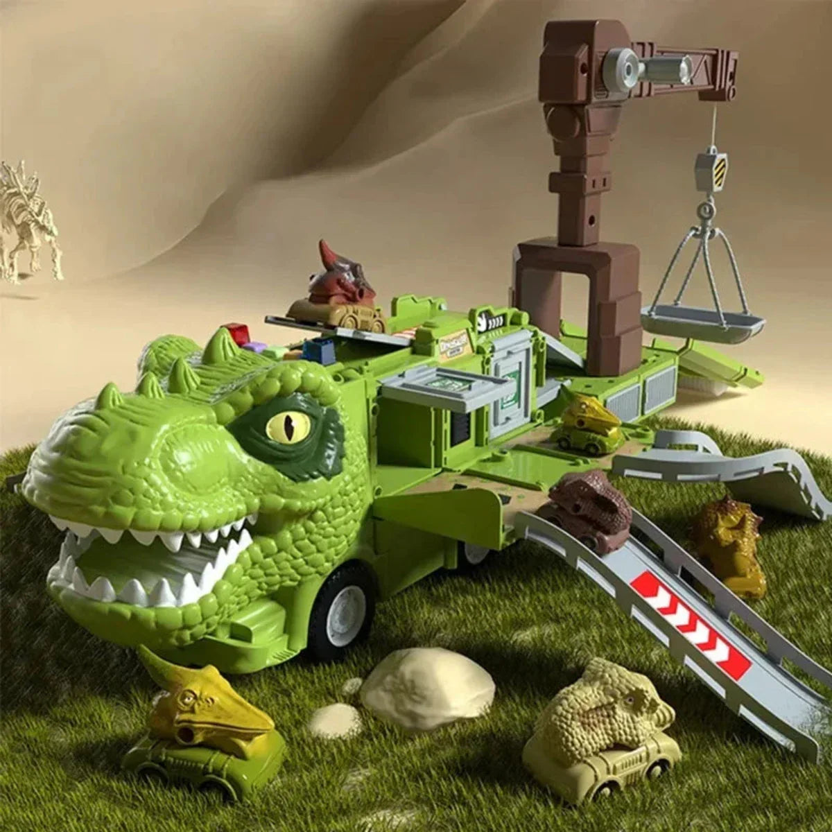 Toystar DinoRacer | Experience prehistoric adventure - 2-in-1 dinosaur truck toy - Beleef prehistorisch avontuur - 2-in-1 ...
