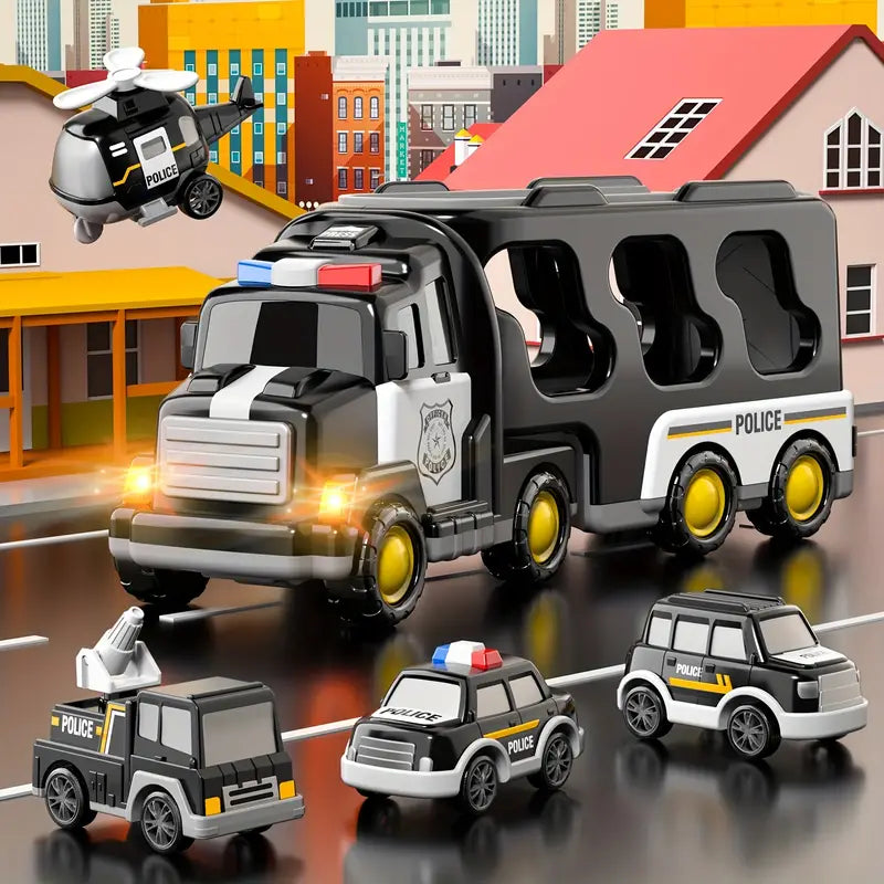 Toystar RescueForce Truck | Let your toddler experience heroic rescue missions - Police truck toy with friction technology...