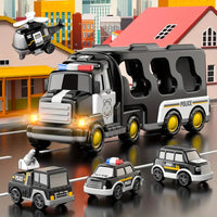 Thumbnail for Toystar RescueForce Truck | Let your toddler experience heroic rescue missions - Police truck toy with friction technology...