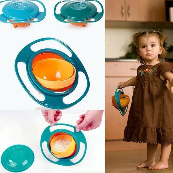 Toystar Gyro Bowl | Make eating easy - Spill-free bowl with 360° rotation - Maak eten makkelijk - Morsvrije kom met 360° r...