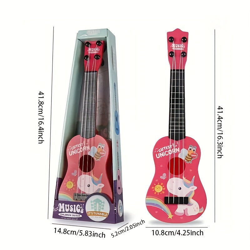 Toystar Mini Ukulele | Musical journey of discovery - Toy guitar for children - Muzikale ontdekkingsreis - Speelgoedgitaar...
