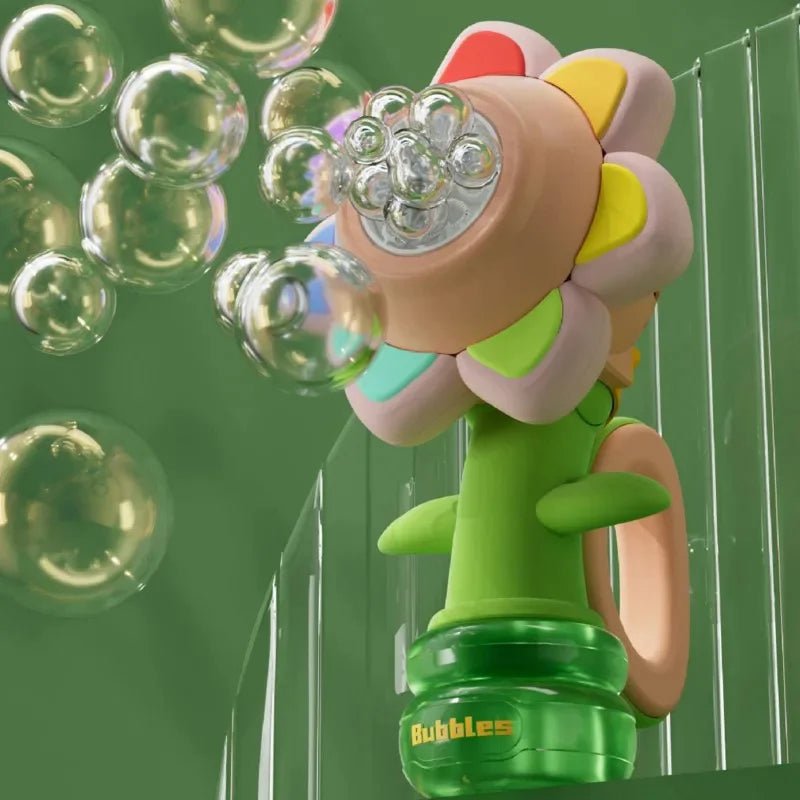 Toystar BubbleBlossom | Magical bubble fun - Automatic sunflower bubble machine - Magisch bubbelplezier - Automatische zon...