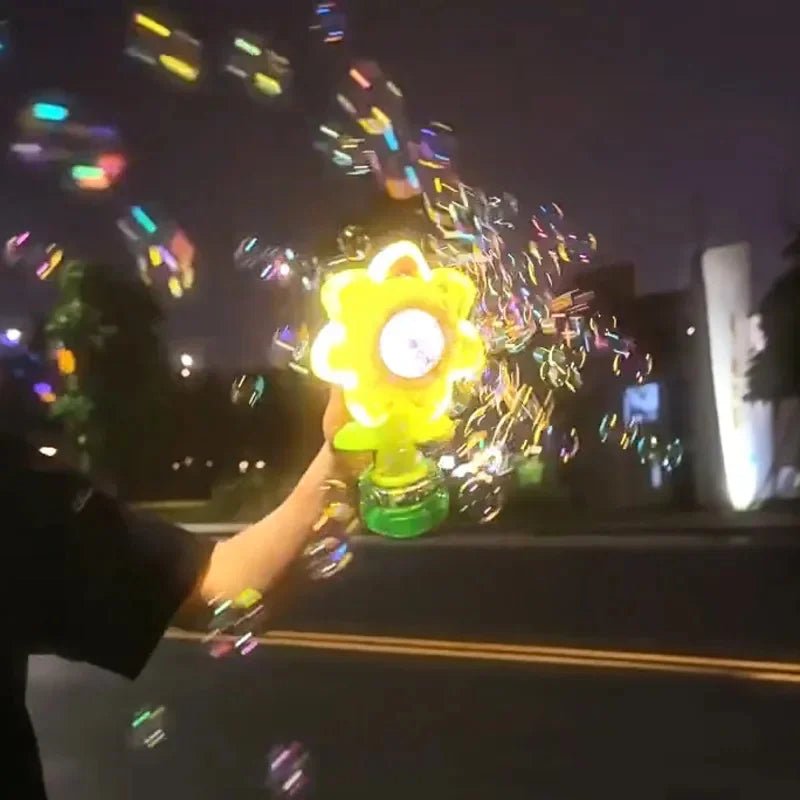 Toystar BubbleBlossom | Magical bubble fun - Automatic sunflower bubble machine - Magisch bubbelplezier - Automatische zon...