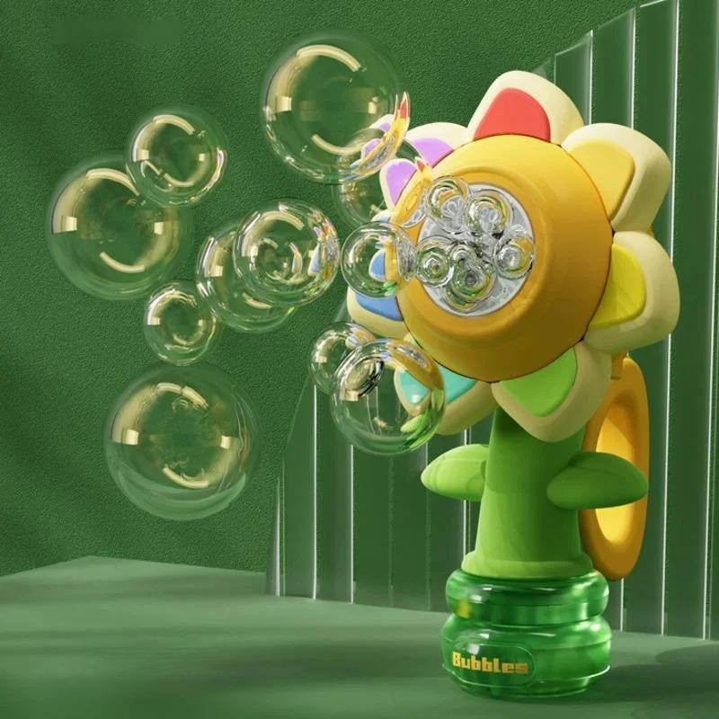 Toystar BubbleBlossom | Magical bubble fun - Automatic sunflower bubble machine - Magisch bubbelplezier - Automatische zon...