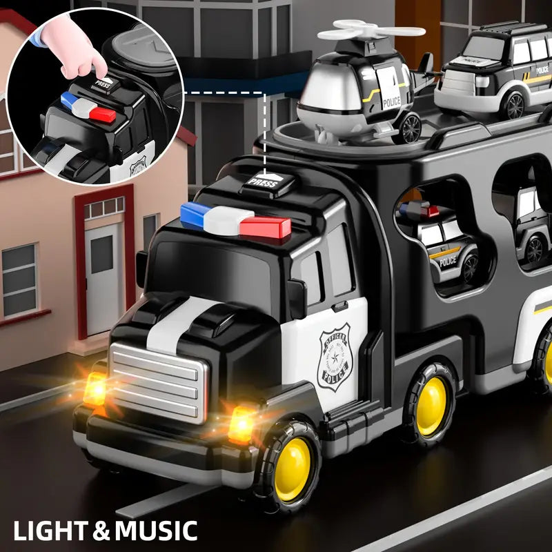 Toystar RescueForce Truck | Let your toddler experience heroic rescue missions - Police truck toy with friction technology...