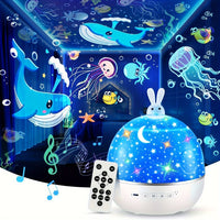 Thumbnail for Toystar DreamBunny Projector | Turn the night into a magical star adventure - Perfect for children's rooms - Tover de nach...