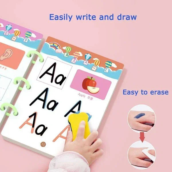 Toystar Children's Tracing Workbook | Stimulates playful learning and motor skills - Play and learn fun - *Stimuleert spel...