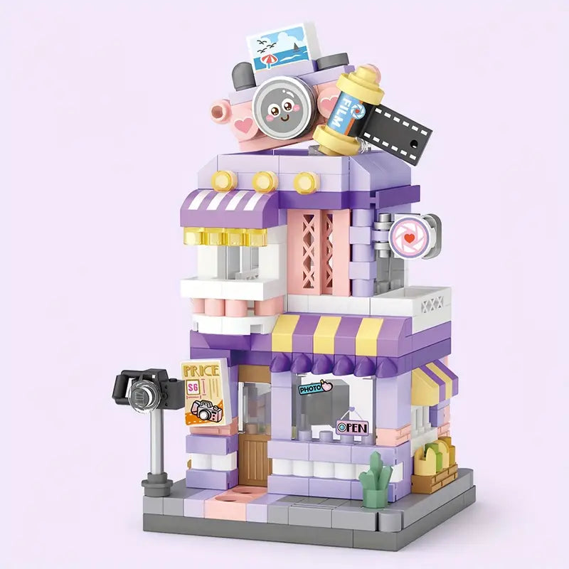 Toystar Mini City Blocks | Build your own city - Decorative Model Building Set - Bouw je eigen stad - Decoratieve Modelbou...