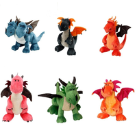 Thumbnail for Toystar Cuddly dragon | Soft and cool - Plush dragon with wings for cuddling fun - Bestseller - Zacht en stoer - Pluche dr...