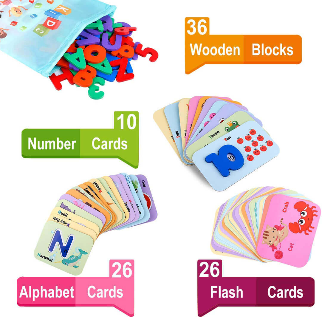 Toystar Flashcards for Letters and Numbers | Make learning fun - Educational Toys for Kids - Maak leren leuk - Educatief S...