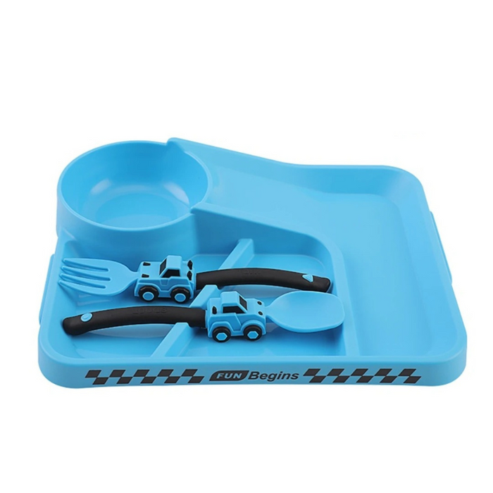 Toystar Racing Table Set | Meals Become Adventures - Kid-Friendly Table Set - Maaltijden Worden Avonturen - Kindvriendelij...