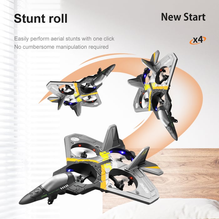 Toystar Jet Fighter | Best Remote Control Toy Ever - Encourages action and coordination - Bestseller - Beste op afstand be...