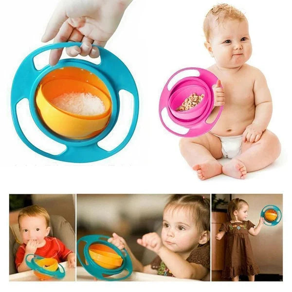 Toystar Gyro Bowl | Make eating easy - Spill-free bowl with 360° rotation - Maak eten makkelijk - Morsvrije kom met 360° r...