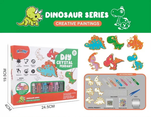 Toystar CrystalCraft Kit | Unleash your creativity - Craft kit for colorful crystal pendants - Ontketen je creativiteit - ...