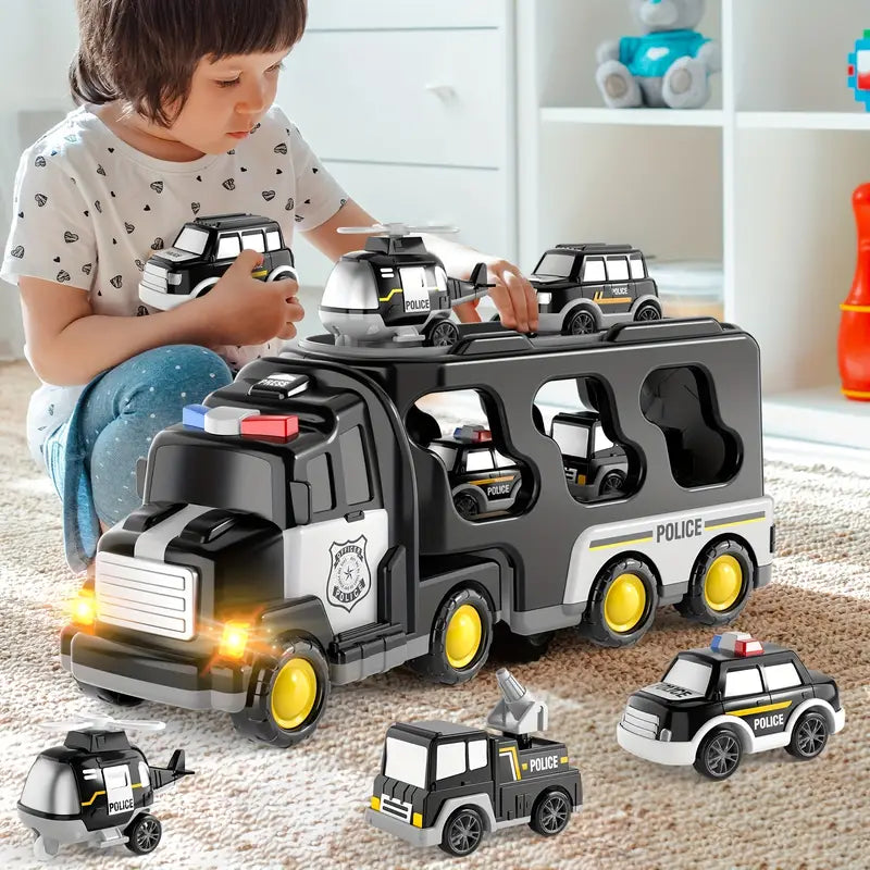 Toystar RescueForce Truck | Let your toddler experience heroic rescue missions - Police truck toy with friction technology...