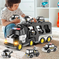 Thumbnail for Toystar RescueForce Truck | Let your toddler experience heroic rescue missions - Police truck toy with friction technology...