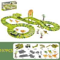 Thumbnail for Toystar Flexible RaceTrack - Flexible Rail Track Toy Set Race Track - Flexible RaceTrack - Flexibele Railspoor Speelgoedse...
