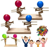Thumbnail for Toystar Bamboo Playmates | Laugh together, play together - Wooden fighting robots - Samen lachen, samen spelen - Houten ve...