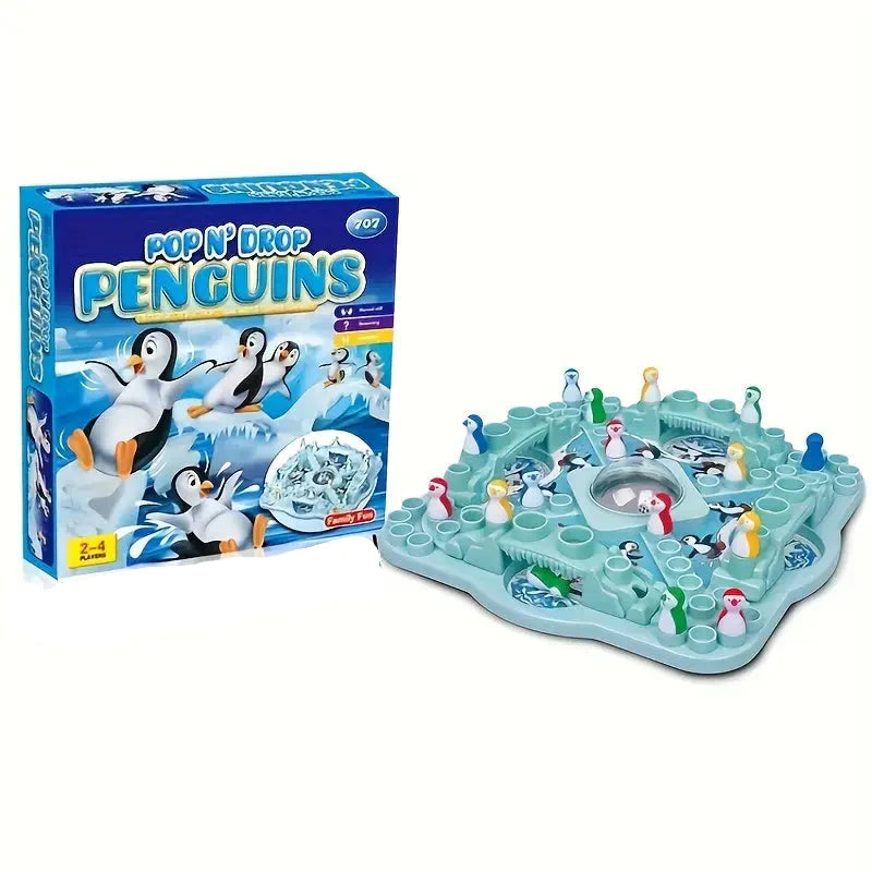 Toystar CoolQuest | Penguin Slide - Children's Desktop Puzzle Dice Game Toy - Pinguïn Glijbaan - Kinder Desktop Puzzel Dob...