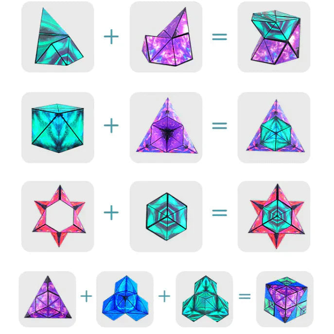 Toystar GeoFlex Cube | Stimulates Creative Thinking - Educational and Interactive Toys - Stimuleert Creatief Denken - Educ...