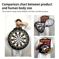 Thumbnail for Dart game | Fun for everyone - Large fabric dartboard for indoors and outdoors