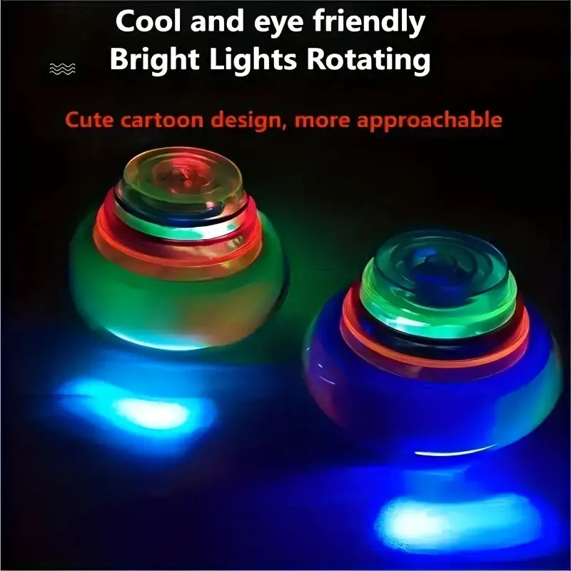 Toystar GlowSpin | Magical light show - Rotating gyroscope with LED lighting - Magisch lichtspektakel - Draaiende gyroscoo...