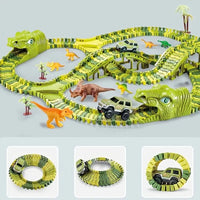 Thumbnail for Toystar Flexible RaceTrack - Flexible Rail Track Toy Set Race Track - Flexible RaceTrack - Flexibele Railspoor Speelgoedse...