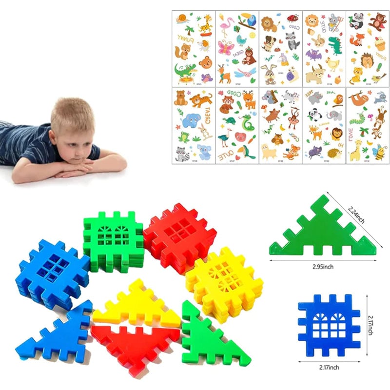 Toystar BlokStad | Creative 3D Building Blocks STEM - Educational Toys - Bouwblokken STEM - Educatief Speelgoed (9)