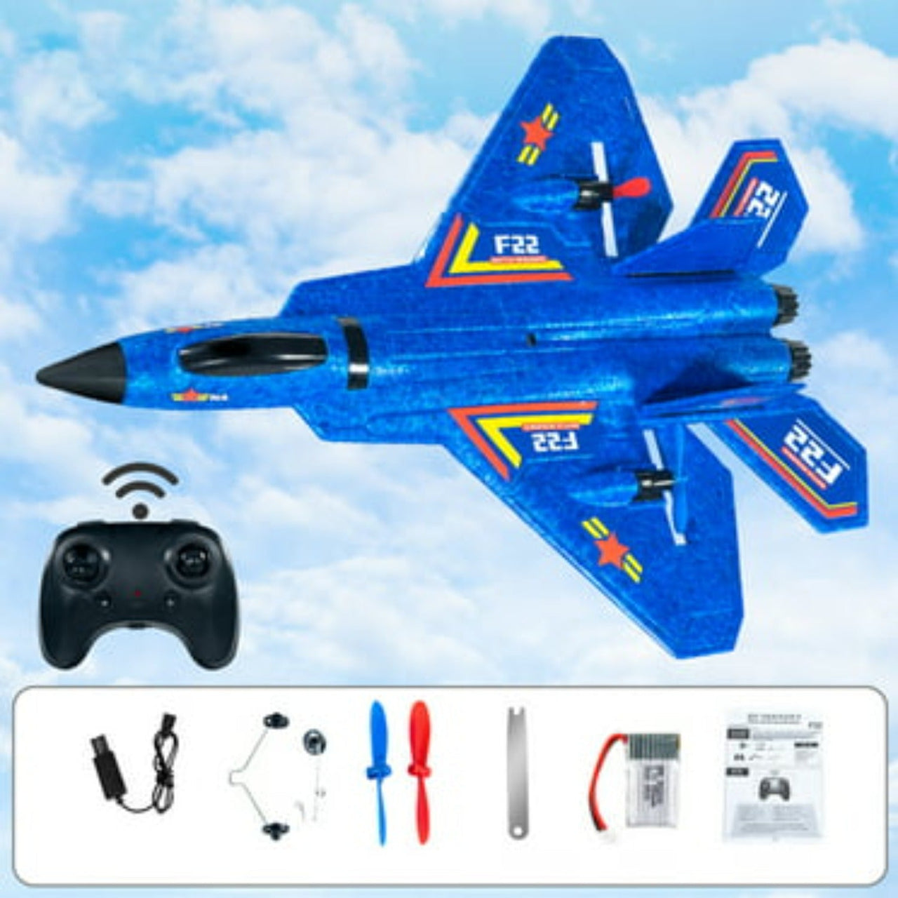 Toystar Eyftear SU-35 | RC Airplane for Beginners - Bestseller - RC Vliegtuig (2)