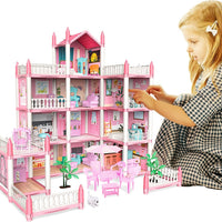 Thumbnail for Wonderland Dollhouse | Magical mini world - DIY princess castle with LED lighting