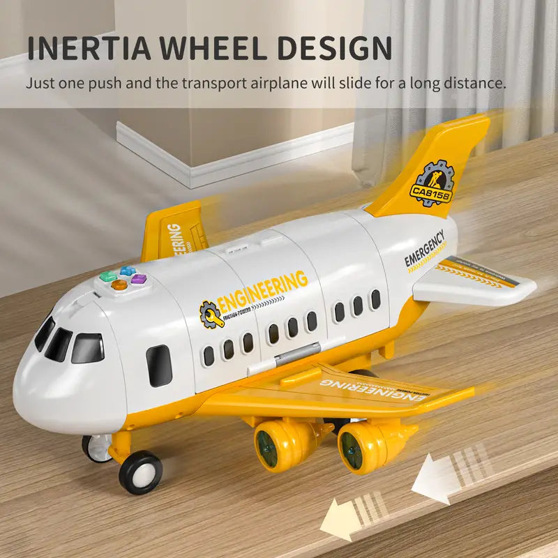 Toystar SkyVoyager | Adventure flying - Large transport plane playset with vehicles - Avontuurlijk vliegen - Grote transpo...