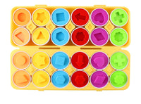 Thumbnail for Educational Geometric Eggs | Stimulates intellectual growth and motor skills - Play and learn fun