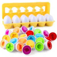 Thumbnail for Educational Geometric Eggs | Stimulates intellectual growth and motor skills - Play and learn fun