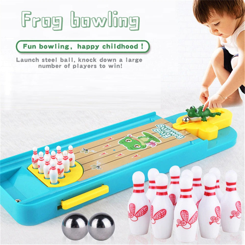Toystar Bowling Frog | Fun for Children - Mini Bowling Table Game - Gezelligheid voor Kinderen - Mini Bowling Tafel Spel (8)