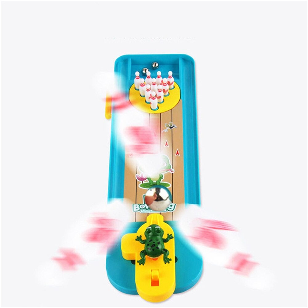 Toystar Bowling Frog | Fun for Children - Mini Bowling Table Game - Gezelligheid voor Kinderen - Mini Bowling Tafel Spel (11)