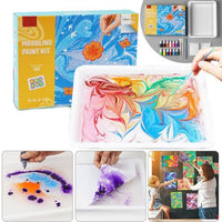 Thumbnail for Toystar MarbloCraft | Creative Fun - Watercolor Marble Paint Set for DIY Painting - Creatief plezier - Waterverf Marmerver...
