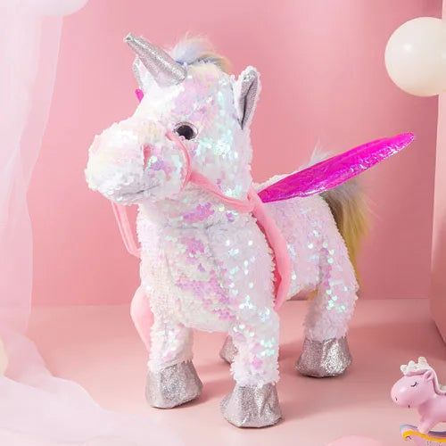 Toystar Magical Unicorn | Sing and walk happily - Dancing Magical Unicorn Plush - Bestseller - Vrolijk zingen en lopen - D...